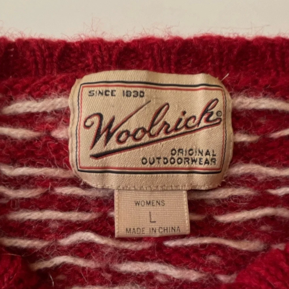 Woolrich 100% wool Winter Christmas Holiday Sweater - Picture 3 of 6